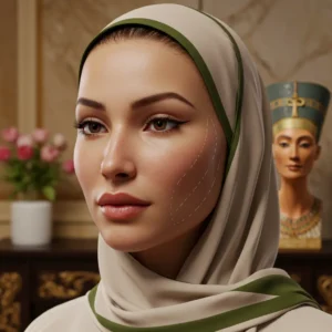 خيوط رفع الخدود